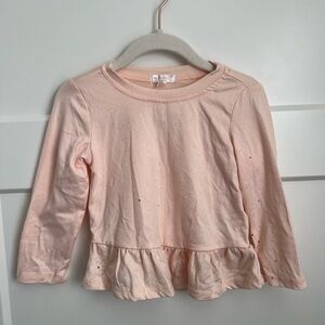 Tahari Light sparkling Pink Long Sleeve Kids Top